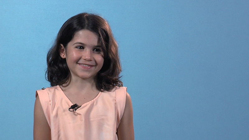 Emmanuelle Houde, élève du primaire (2e année), École Saint-Yves, Commission scolaire des Découvreurs